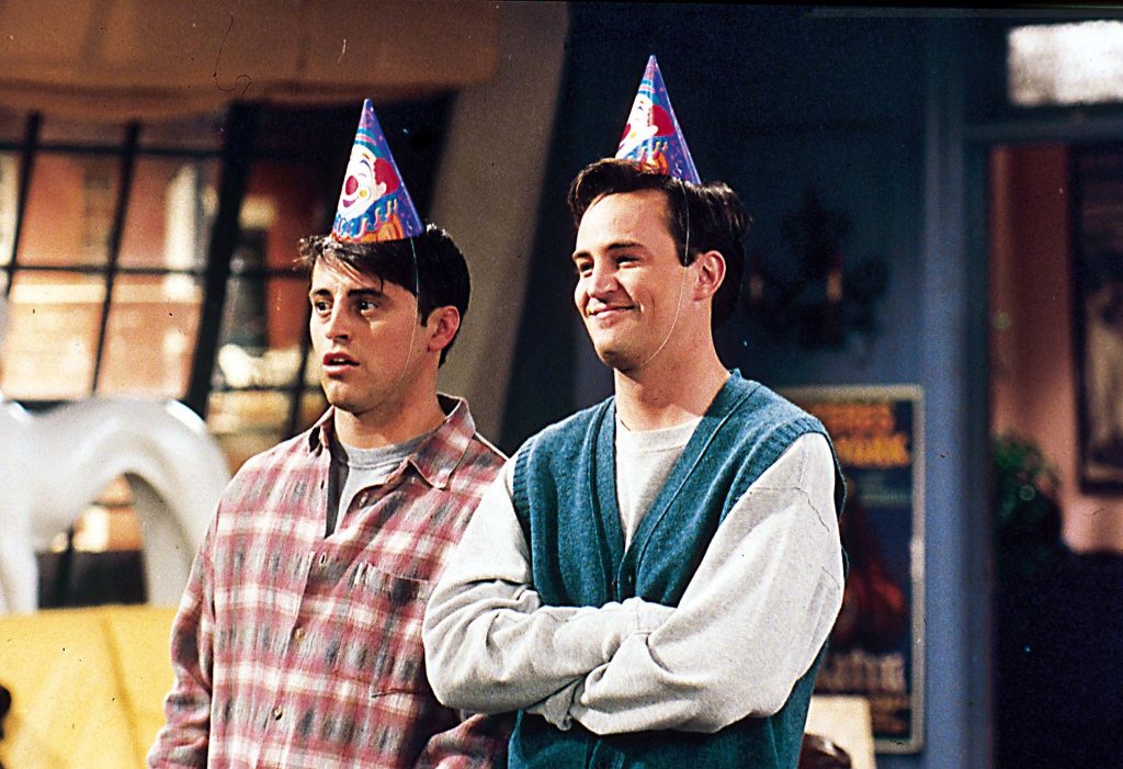 Matthew Perry, Chandler Bing, seriál, postava, najlepšie hlášky, Priatelia, Friends