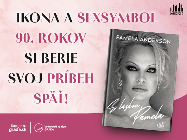 kniha, knižné novinky, jeseň, Pamela Anderson, S láskou Pamela