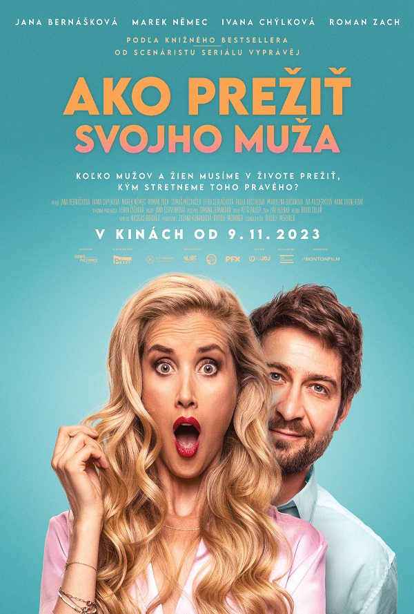 filmy, komédia, romantický film, český film, filmová novinka, Ako prežiť svojho muža, kino program, slovenské kino