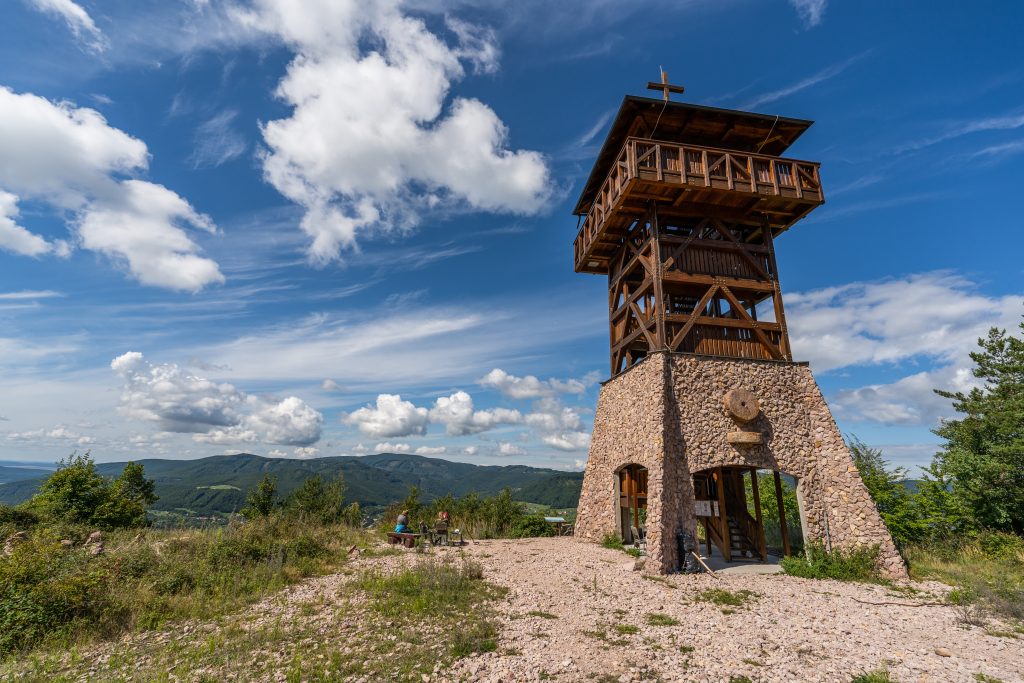 Región GRON, Nová Baňa, Rozhľadňa Háj