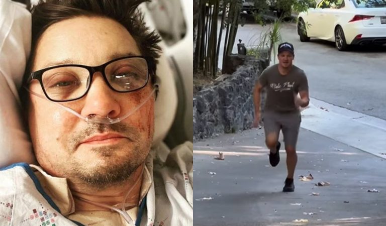 Herec Jeremy Renner sa po ťažkej nehode dostáva do formy. Na novom videu ukázal, ako si zabehal