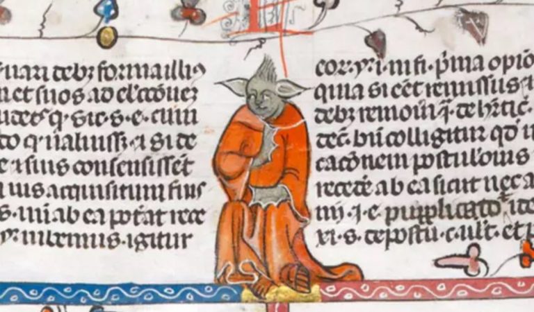 Historici v dokumente zo 14. storočia objavili postavu, ktorá sa podobá na majstra Yodu zo Star Wars