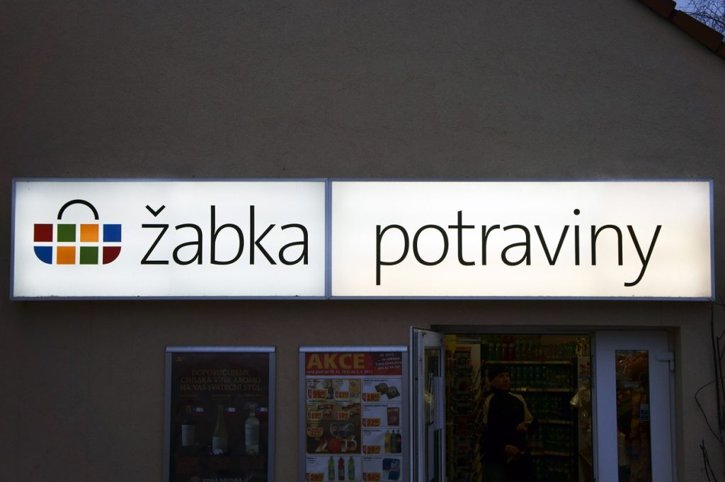 potraviny Žabka