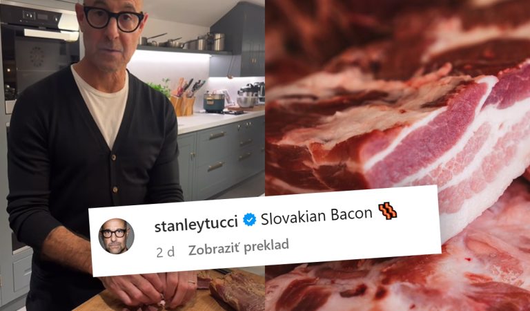 Herec z Hunger Games si zamiloval slovenskú slaninu. Vo videu si ju nevie vynachváliť