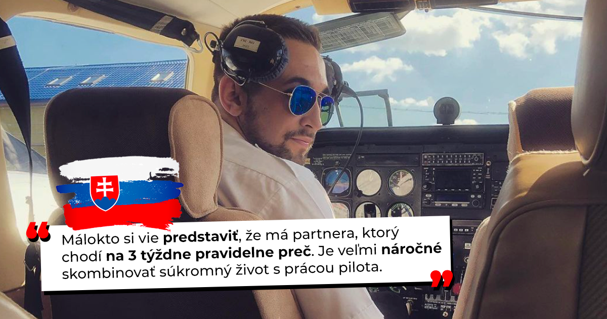 Slovenský pilot o svojej práci: Skúšky pozostávajú zo 14-tisíc otázok