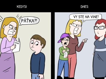 Školské časy kedysi verzus dnes. 5 vtipných ilustrácií, ktoré ti ich priblížia