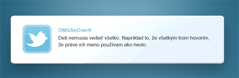 život s deťmi, rodič, rodičovstvo, twitter, x, zábava