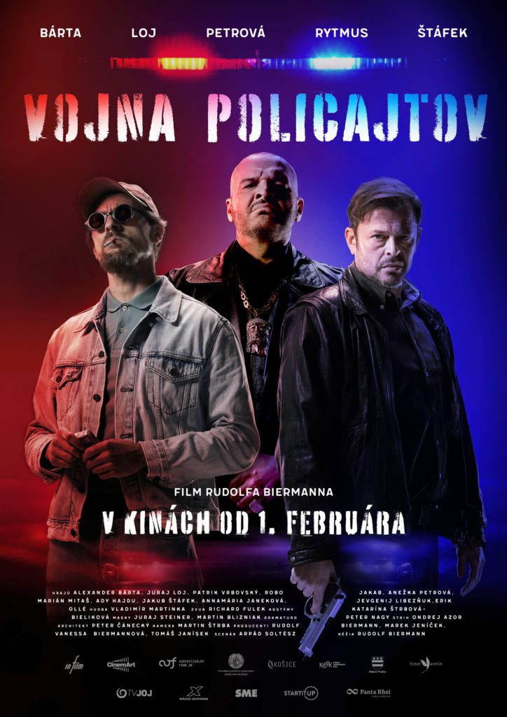 filmy, slovenský film, Vojna policajtov, krimi, triler, filmová novinka, kino program, slovenské kino, kino premiéra