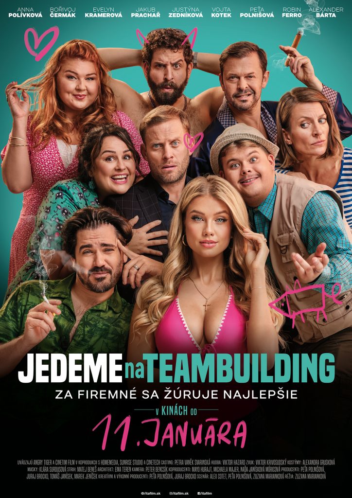 filmy, Jedeme na teambuilding, český film, komédia, filmová novinka, kino program, slovenské kino, kino premiéra