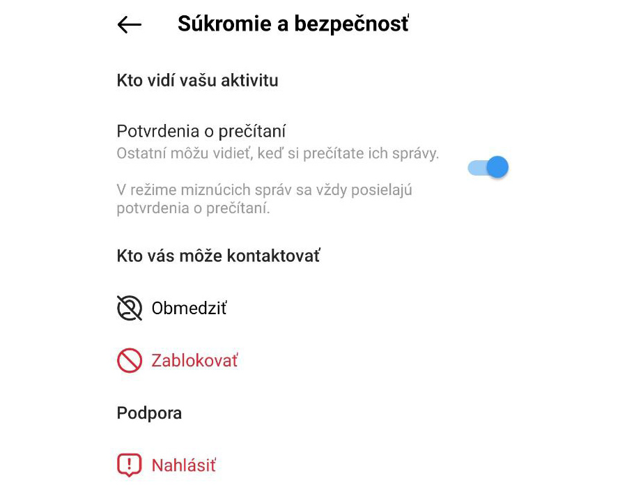 Instagram testuje možnosť vypnutia potvrdení o prečítaní správy.