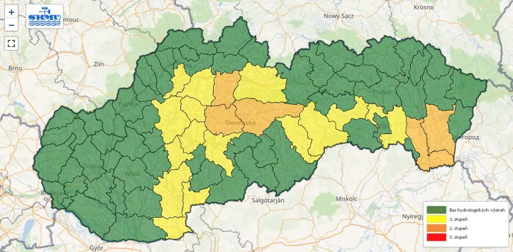 Slovensko povodne