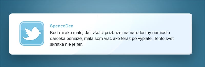 tweet, zábava, peniaze, chudoba