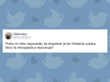 10 trpkých tweetov o dospelosti, ktoré ti pripomenú, že už niet cesty späť