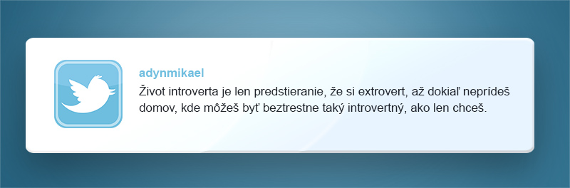 10 vtipných tweetov pre ľudí, ktorí veľmi neradi vychádzajú z domu