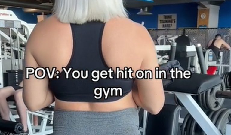 TikTokerka tvrdí, že ju vo fitku nonstop balia chlapi. Stratia záujem, keď sa k nim otočí tvárou