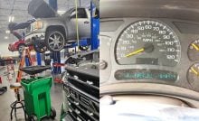 Mechanici sa nenudia. Vtipné fotografie, ktoré zachytávajú bizarné momenty z autoservisov
