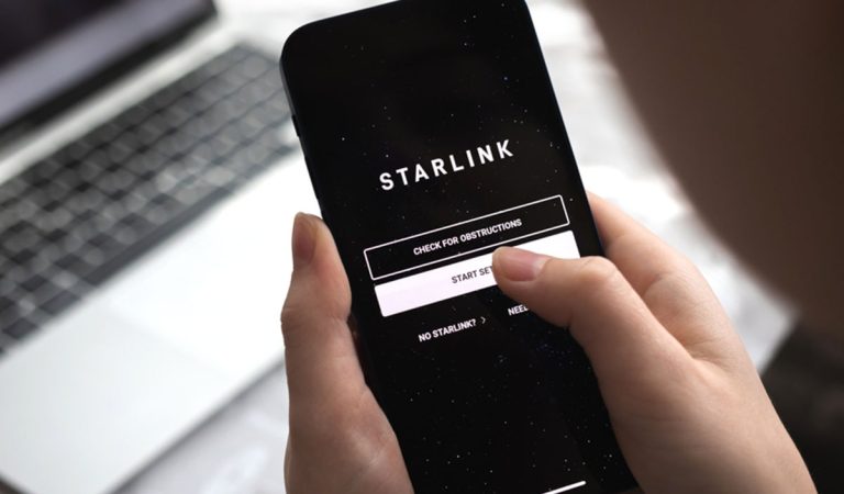 internet Starlink dostupný