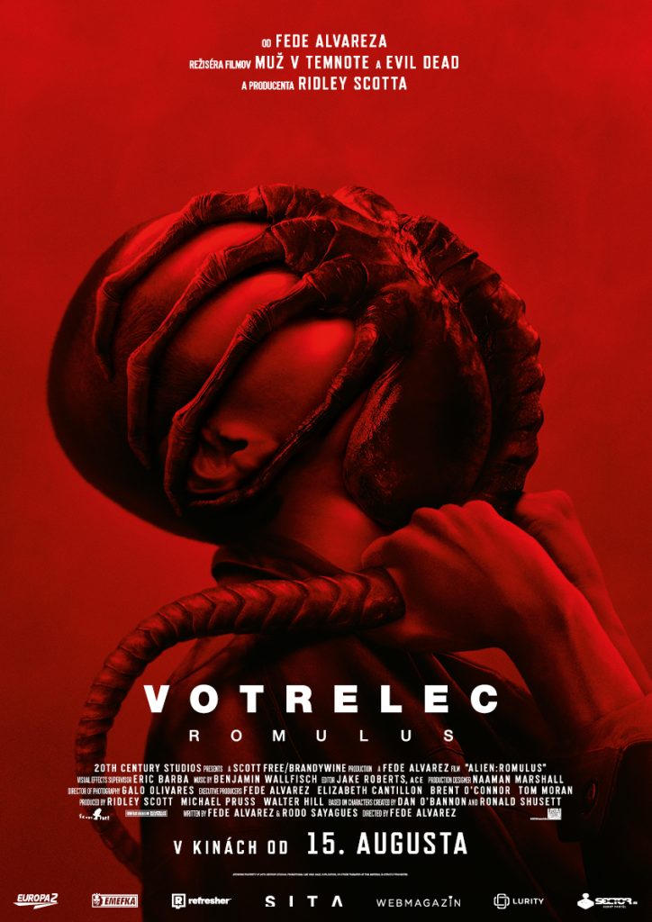 filmy, Votrelec: Romulus, kino program, slovenské kino, kino premiéra, filmová novinka, sci-fi, horor