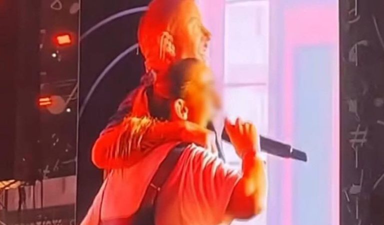 Slovenka si zaspievala s Macklemorom