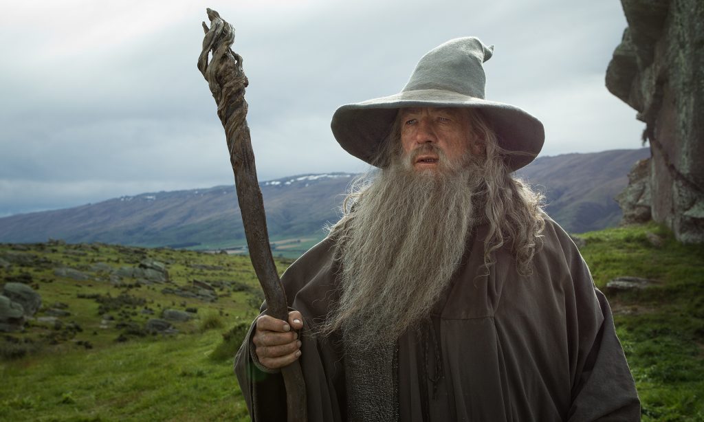 filmy, Pán prsteňov, fantasy, Ian McKellen, The Lord of the Rings: The Hunt for Gollum, Gandalf, herec