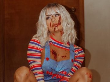 Vraj to prepískla. Influencerka doplnila svoj halloweensky kostým touto nechutnosťou