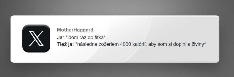 10 (ne)vtipných príspevkov pre všetkých, čo sa zúfalo snažia cvičiť a žiť zdravo