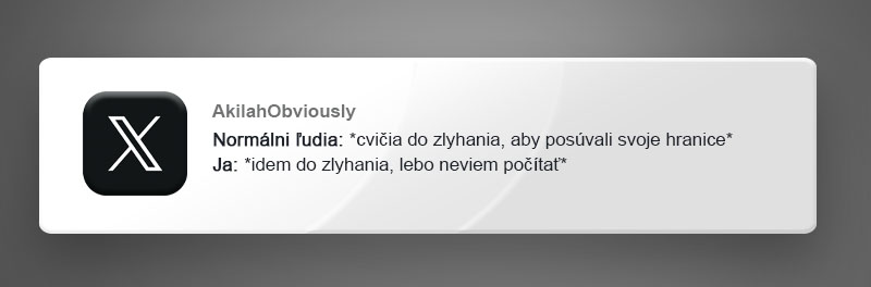 10 (ne)vtipných príspevkov pre všetkých, čo sa zúfalo snažia cvičiť a žiť zdravo