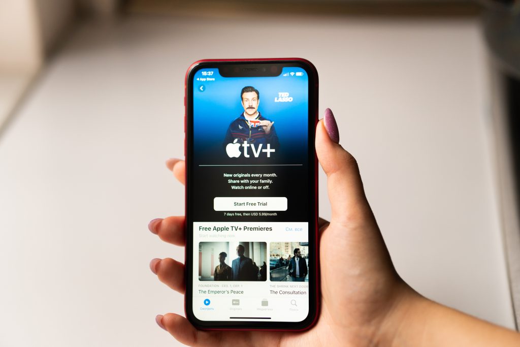 filmy a seriály, Apple TV+, stream platformy, Android, aplikácia