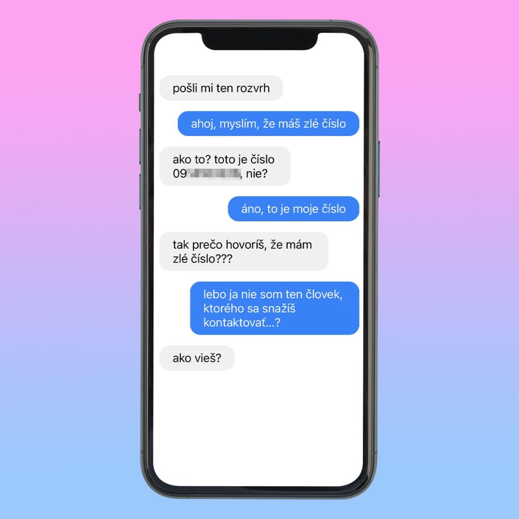 15 prípadov, keď zaslanie správy na zlé číslo vyústilo do úsmevných situácií