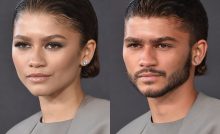 Zendaya aj Ariana Grande. Takto by vyzeralo týchto 10 ženských celebrít v koži muža