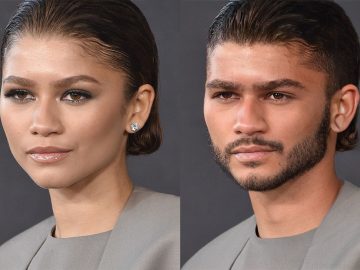 Zendaya aj Ariana Grande. Takto by vyzeralo týchto 10 ženských celebrít v koži muža