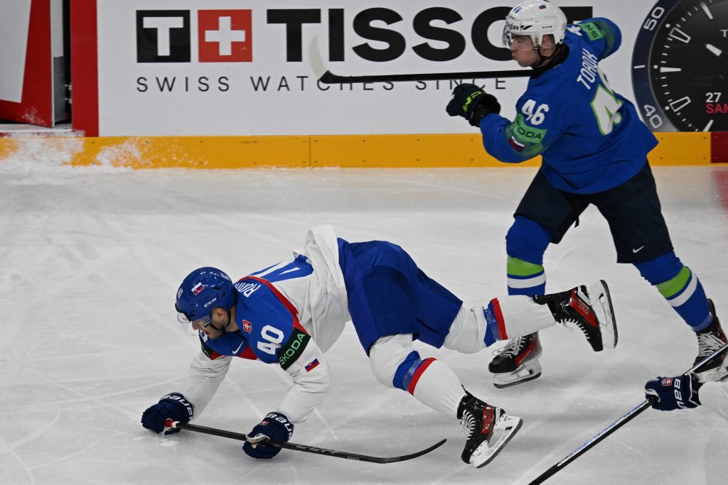 Slováci v nedeľu odohrali svoj druhý zápas na tohtoročných majstrovstvách sveta. Takto prebiehal duel Slovensko - Slovinsko.