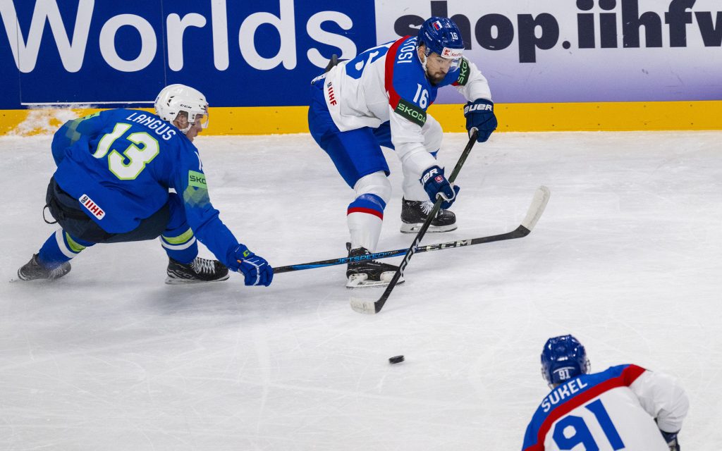 Slováci v nedeľu odohrali svoj druhý zápas na tohtoročných majstrovstvách sveta. Takto prebiehal duel Slovensko - Slovinsko.