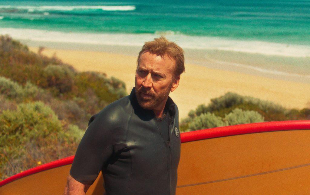 Surfer, filmy, triler, Nicolas Cage, celebrity, nakrúcanie filmov, filmová novinka