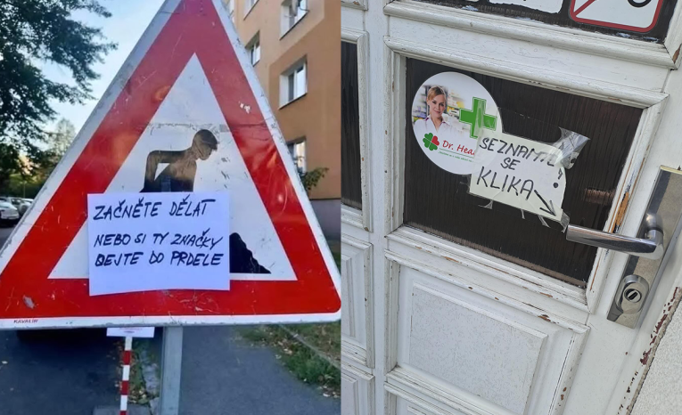 Pasívne agresívne cedule. 20 odkazov nevychovaným Čechom, ktoré ťa pobavia