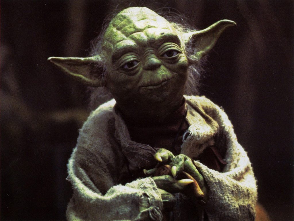 filmy, Star Wars, Yoda, sci-fi, George Lucas, filmová postava, kultový film
