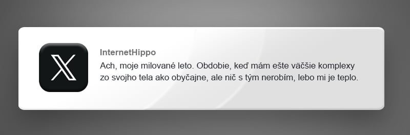 10 (ne)vtipných príspevkov pre všetkým, ktorým tieto letné horúčavy vôbec nerobia dobre