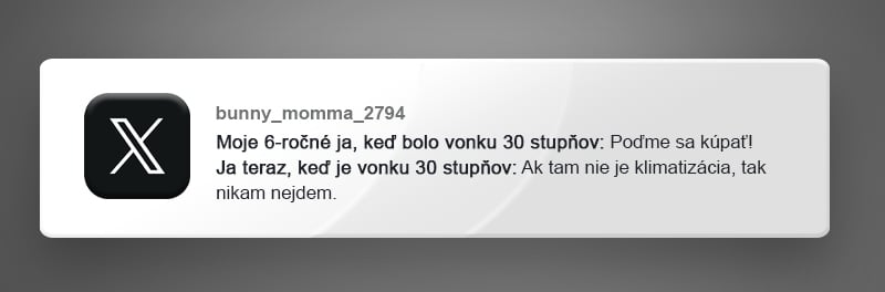 10 (ne)vtipných príspevkov pre všetkým, ktorým tieto letné horúčavy vôbec nerobia dobre