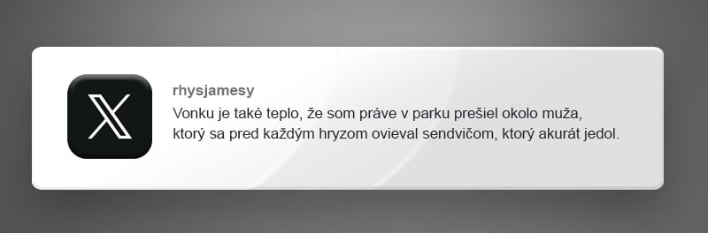 10 (ne)vtipných príspevkov pre všetkým, ktorým tieto letné horúčavy vôbec nerobia dobre