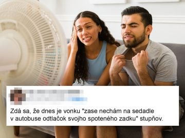 10 (ne)vtipných príspevkov pre všetkým, ktorým tieto letné horúčavy vôbec nerobia dobre