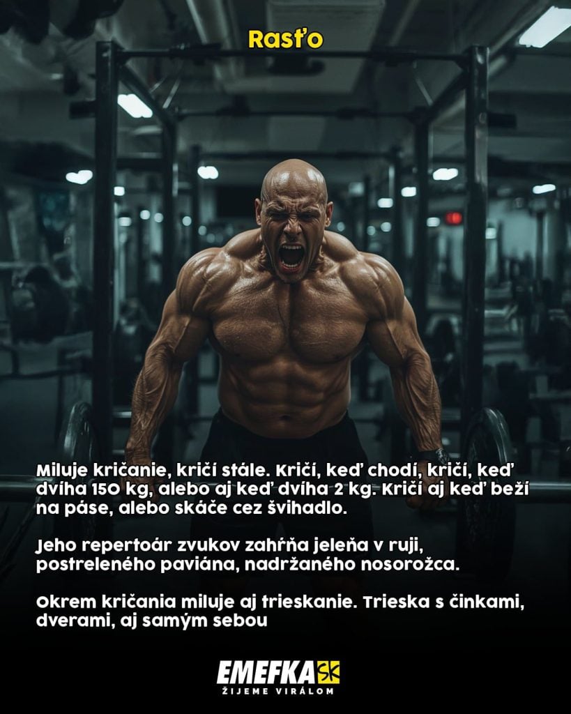 Posilky a telocvične patria k tým miestam, kde sa schádzajú určité špecifické typy ľudí. Toto sú výrazné typy, ktoré stretneš v posilke.