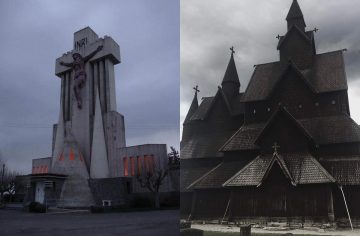 20 desivo vyzerajúcich budov z rôznych kútov sveta, z ktorých akoby sálalo číre zlo