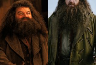 Seriálový Harry Potter ukázal na prvom obrázku svojho Hagrida