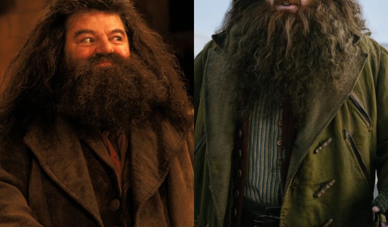Seriálový Harry Potter ukázal na prvom obrázku svojho Hagrida