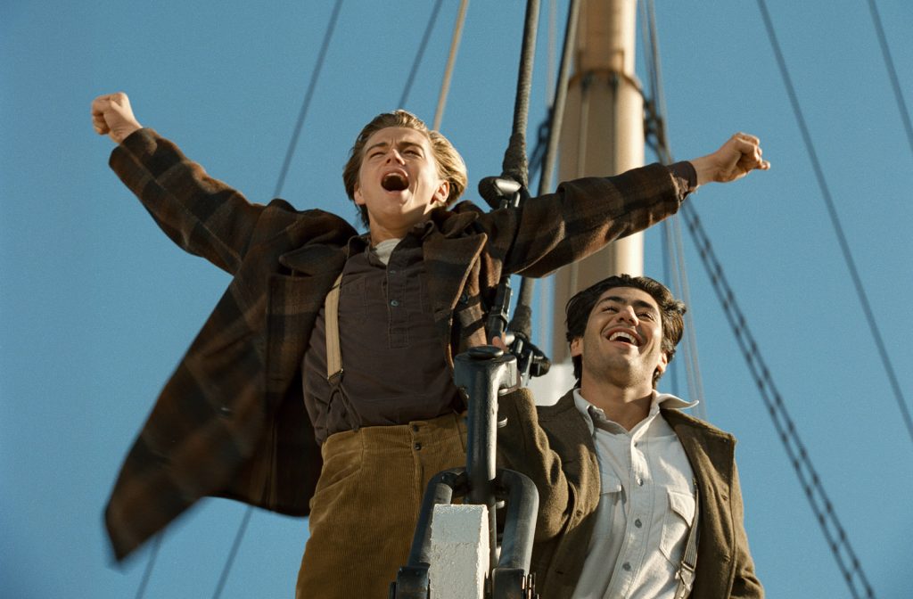 Titanic, filmy, Leonardo DiCaprio, kultový film, James Cameron, scenár