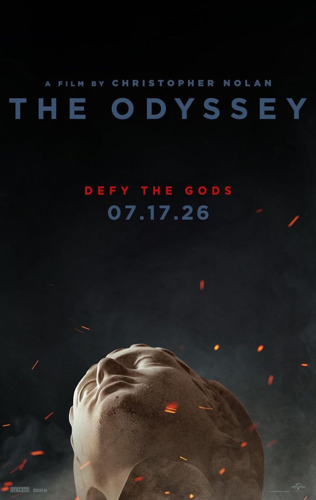 filmy, The Odyssey, Odyssea, filmová novinka, fantasy, Christopher Nolan