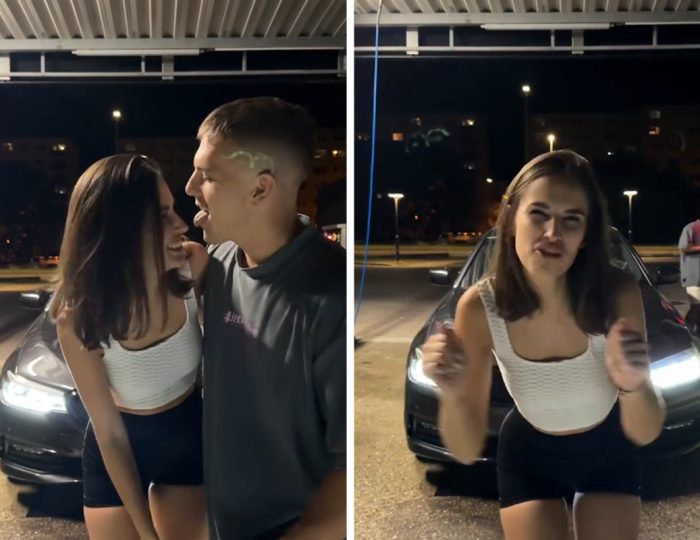 Jovinečko predstavil svetu svoju novú frajerku. S pôvabnou brunetkou tancuje v autoumyvárni