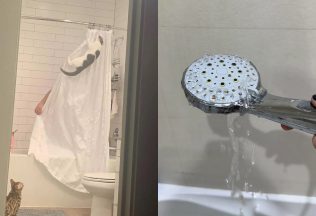 20 ľudí, ktorí sa chceli len v pokoji osprchovať