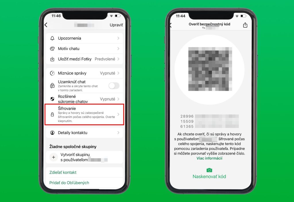 WhatsApp šifrovanie