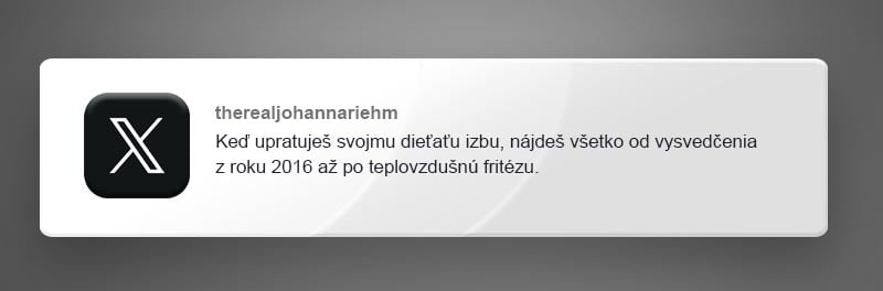 rodičovstvo príspevky humor